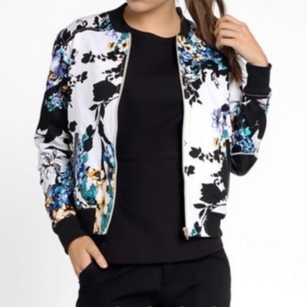 Jaanuu Garden Party Bomber Jacket
